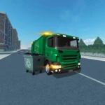 Logo of Trash Truck Simulator android Application 