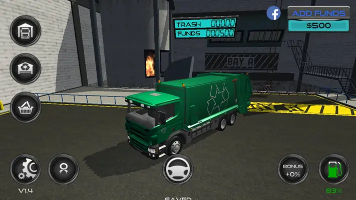 Trash Truck Simulator android App screenshot 0