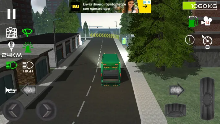 Trash Truck Simulator android App screenshot 9