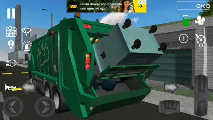 Trash Truck Simulator android App screenshot 4